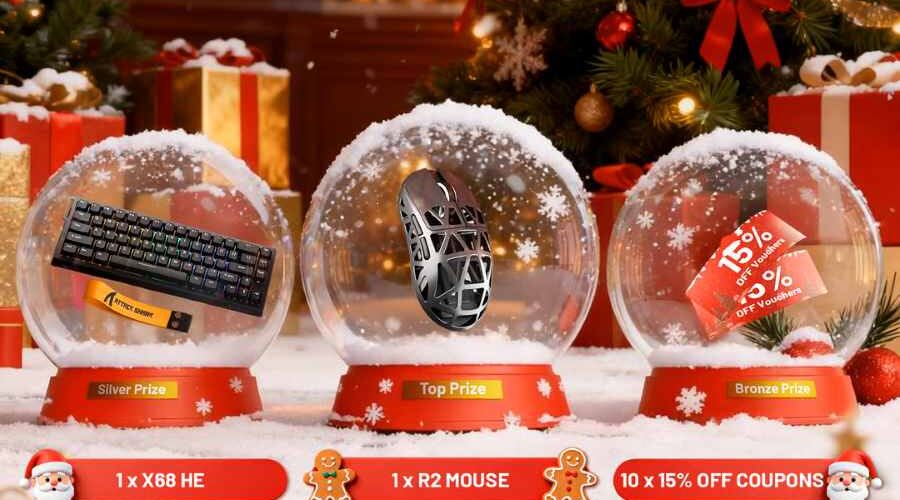 Attack Shark Christmas Giveaway Round 1
