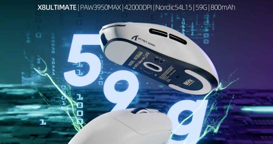 Attack Shark X8 Ultimate Mouse Giveaway