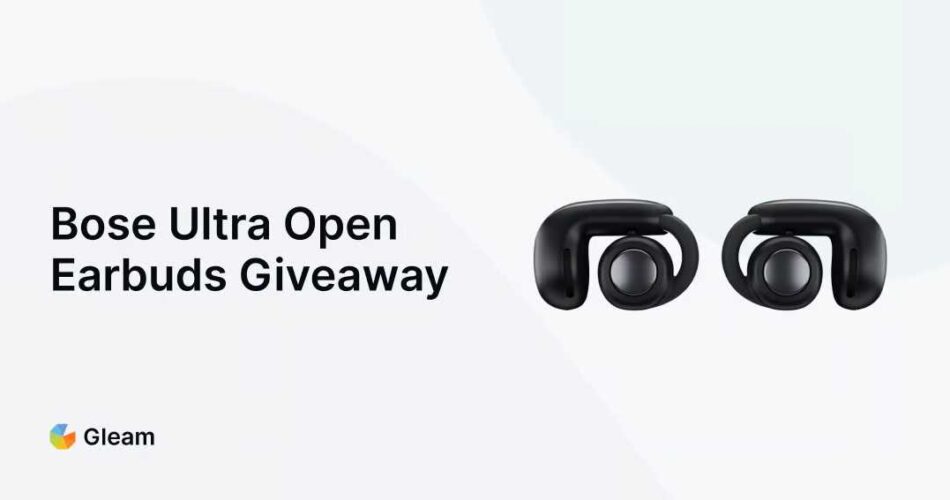 Bose Ultra Open Earbuds Giveaway
