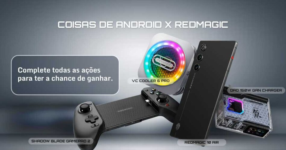 Coisas de Android: RedMagic 10 Air Phone Giveaway