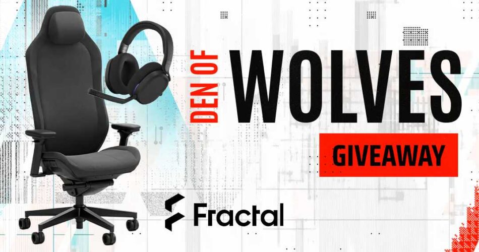 Den of Wolves x Fractal Ergonomic Chair Giveaway