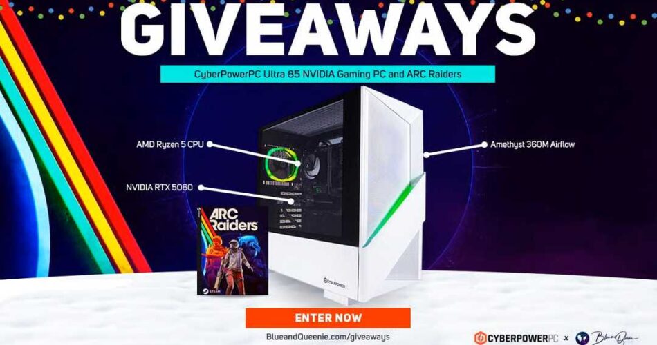 Ultra Christmas Gaming PC + ARC Raiders Giveaway