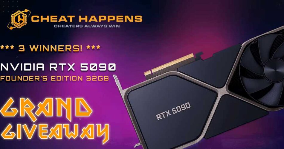 Cheat Happens: RTX 5090 FE Giveaway