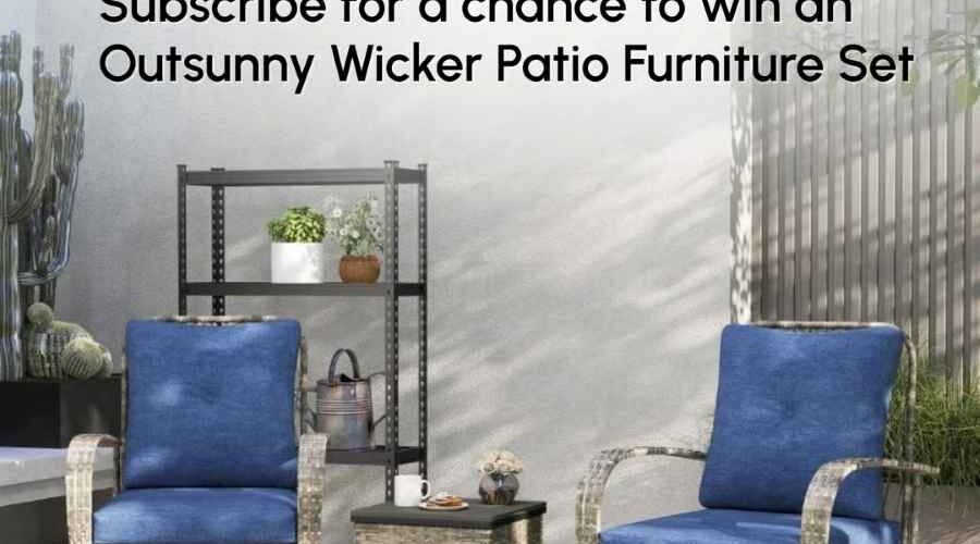 Aosom: Win an Outsunny Wicker Patio Furniture Set