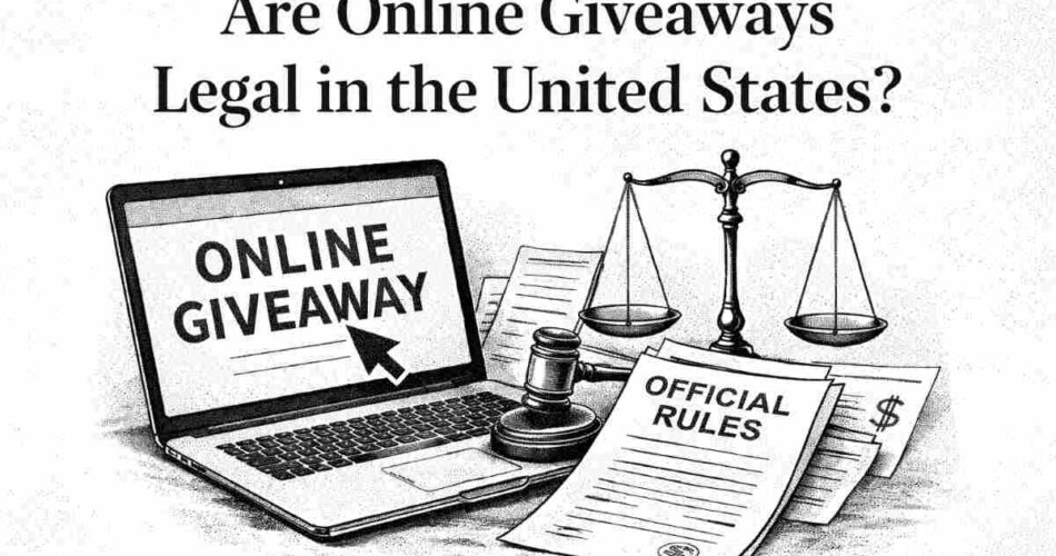 Are Online Giveaways Legal in the United States?
