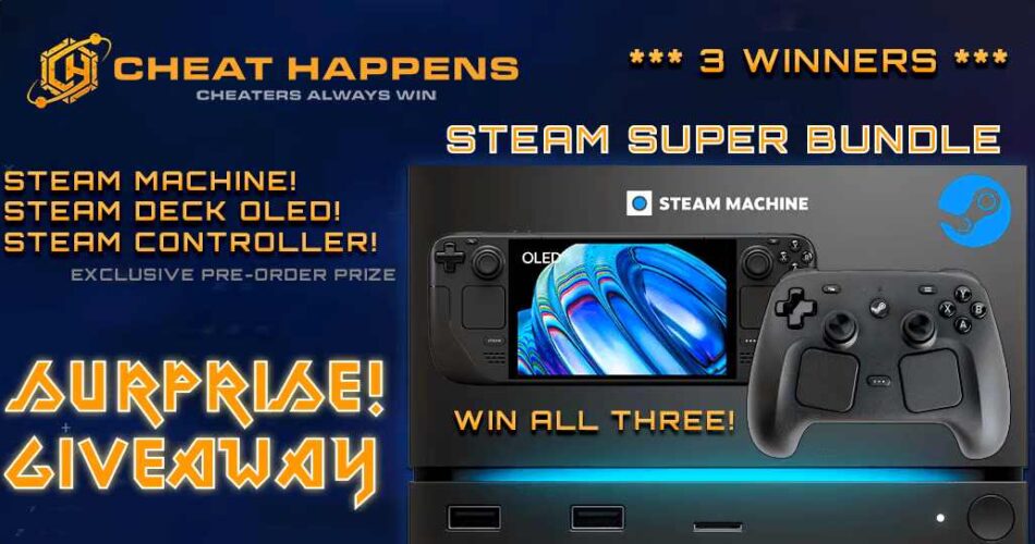Cheat Happens: Steam Super Bundle Giveaway