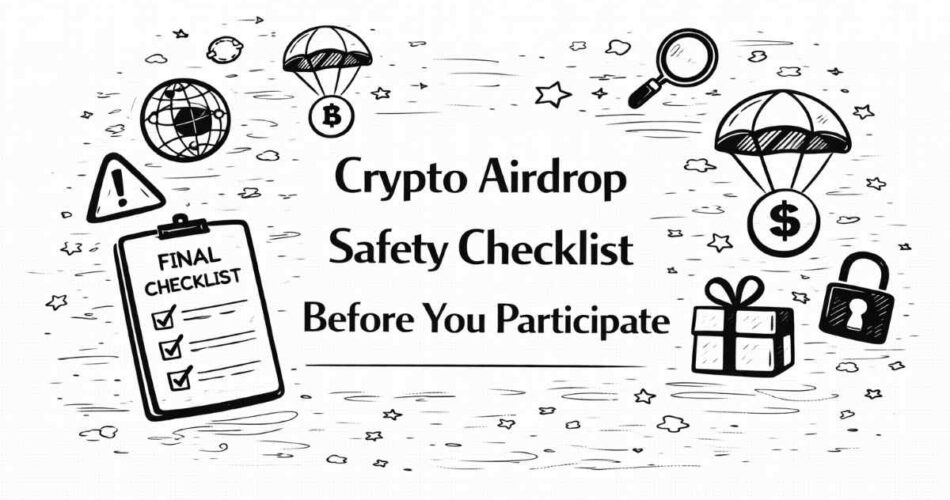 Crypto Airdrop Safety Checklist Before You Participate