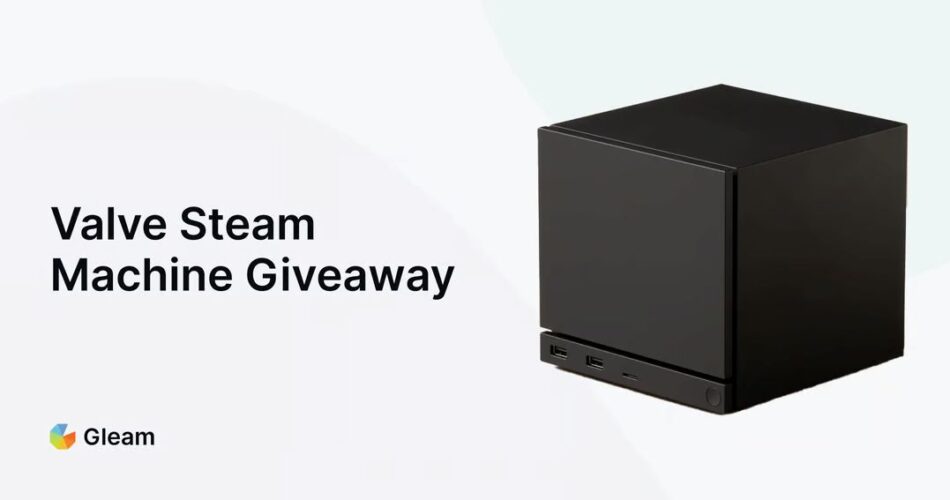 Gleam.io: Win a Valve Steam Machine