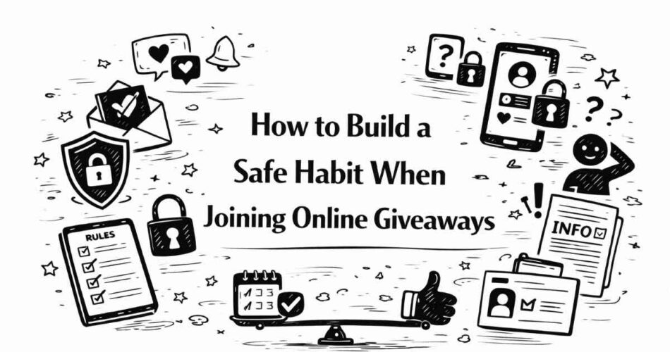 How to Build a Safe Habit When Joining Online Giveaways