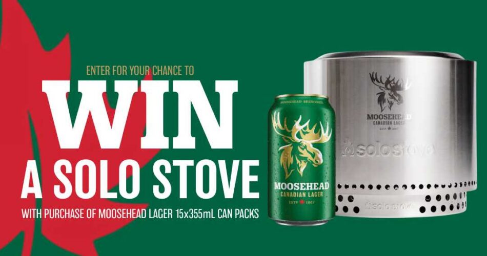 Moosehead Breweries: Enter to Win 1 of 3 Solo Stoves!