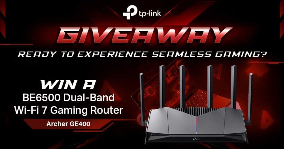 CA x TP-Link BE6500 Wi-Fi 7 Gaming Router Giveaway