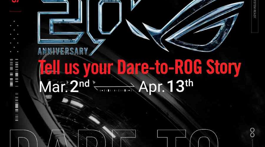 Asus ROG Mega Fan Contest - Celebrating 20 years of ROG