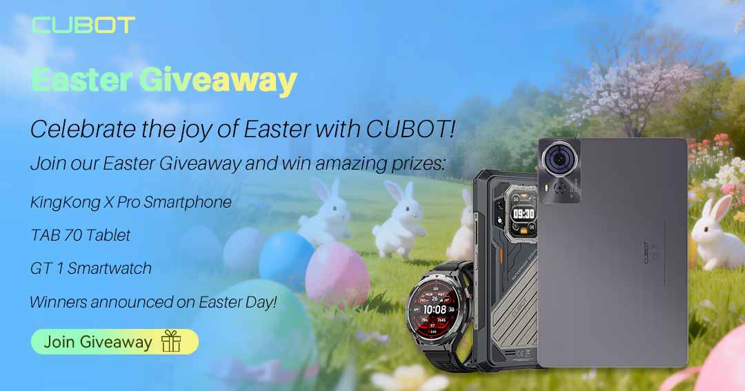 Cubot Easter's Day Giveaway 2026