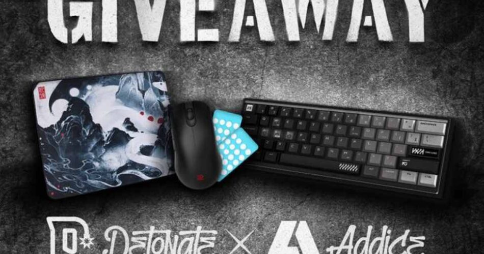 Detonate x Addice Gaming Gears Giveaway