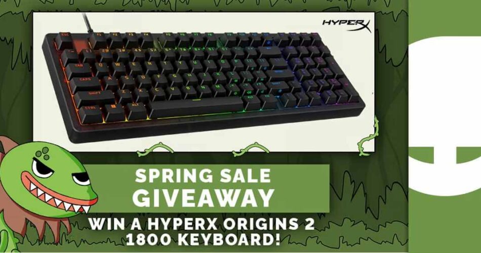 HyperX Origins 2 1800 Gaming Keyboards Giveaway