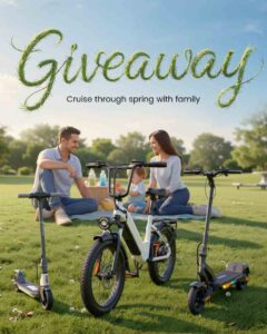 Isinwheel: Spring Family Ride Giveaway