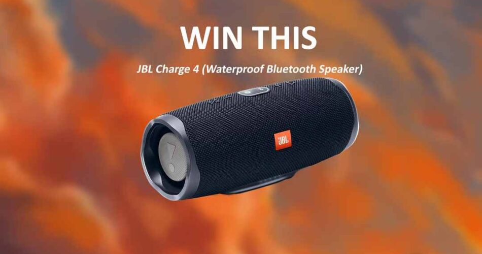 JBL Charge 4 (Waterproof Portable Bluetooth Speaker) Giveaway