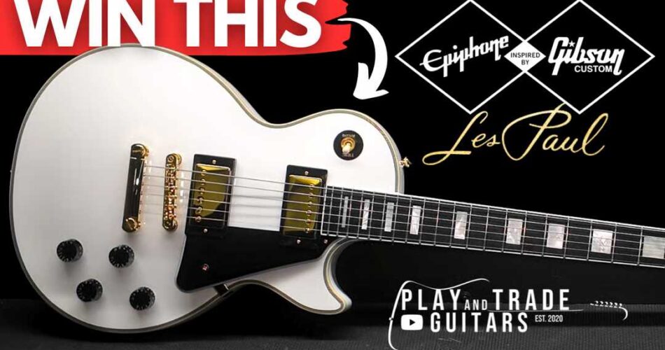 Les Paul Custom Giveaway By Play And Trade Guitars