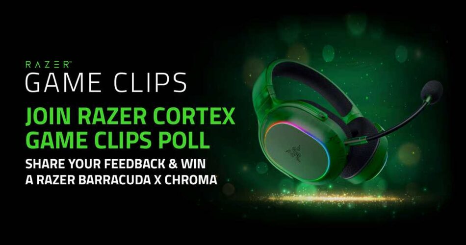 Razer Cortex Game Clips Poll