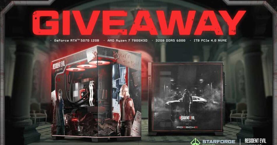 Resident Evil Requiem x Starforge Systems PC Giveaway!
