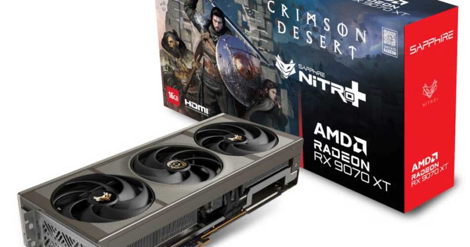 Sapphire Nitro+ RX 9070 XT Crimson Desert Graphics Card Giveaway