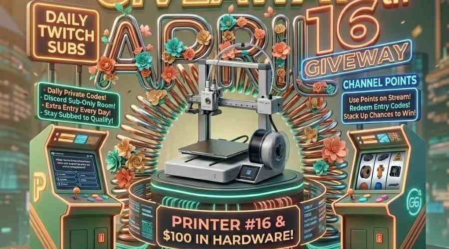 ScufflesTV: Bambu Lab A1 Mini AMS Combo 3D Printer Giveaway