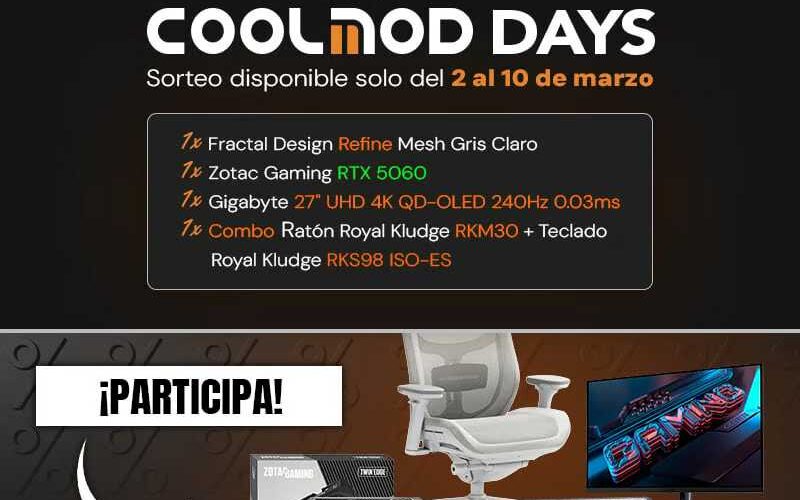 Sorteo Coolmod Days 2026
