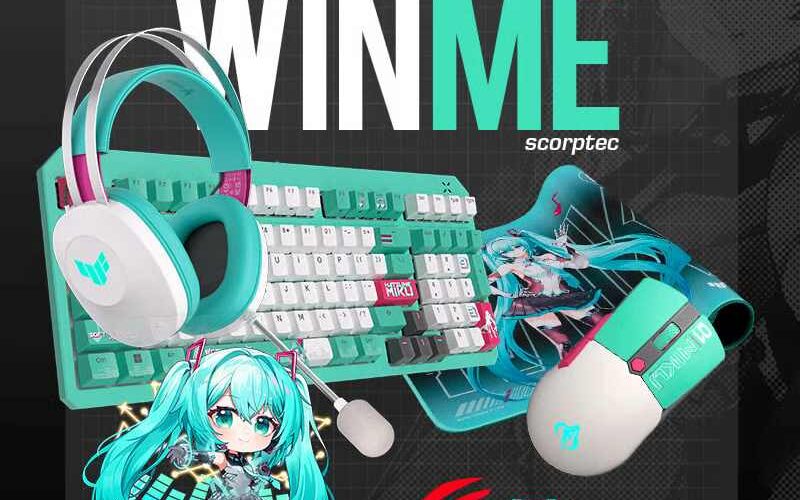 Win an Asus ROG x Hatsune Miku Gaming Pack!