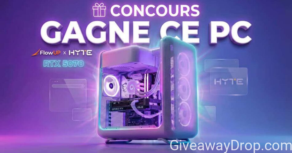 FlowUp x Hyte: Win AETHER Gaming PC Worth 2000€