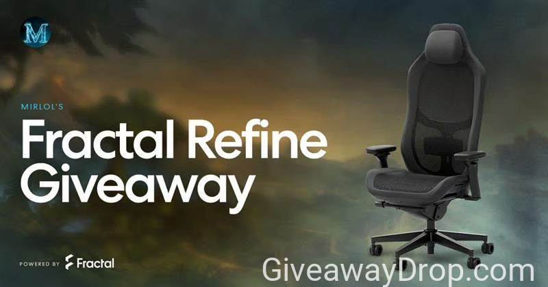 Mirlol x Fractal Refine Gaming Chair Giveaway