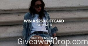 One Teaspoon Win $250AUD Giftcard