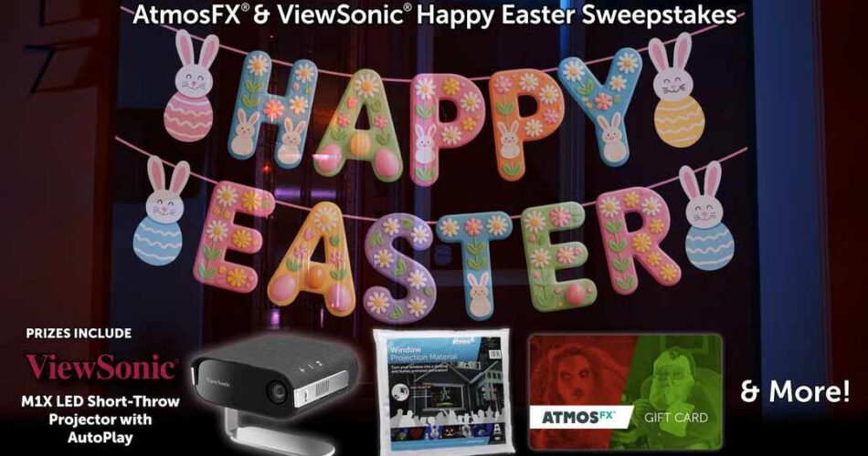 ViewSonic x AtmosFX Happy Easter Sweepstakes