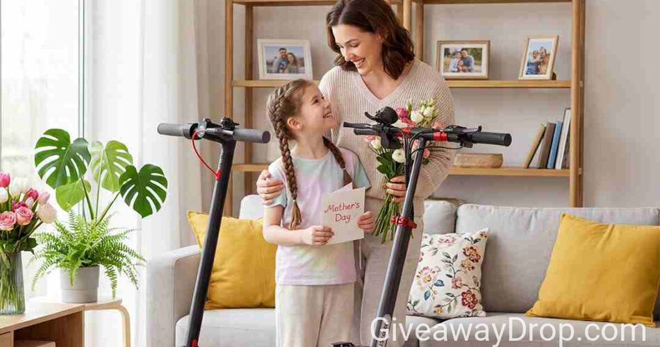 Enter the iScooter Mother’s Day Giveaway now for a chance to win amazing prizes that promote fun, freedom, and sustainable transportation!