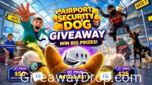 Airport Security Dog: Meta Quest 3 & Meta Gift Card Giveaway