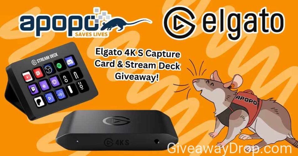 Apopo HeroRATs Elgato Giveaway!