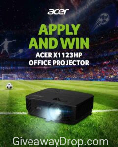 Apply & Win Projector Acer X1123HP