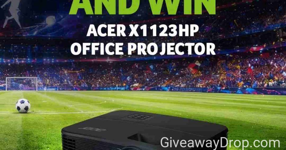 Apply & Win Projector Acer X1123HP