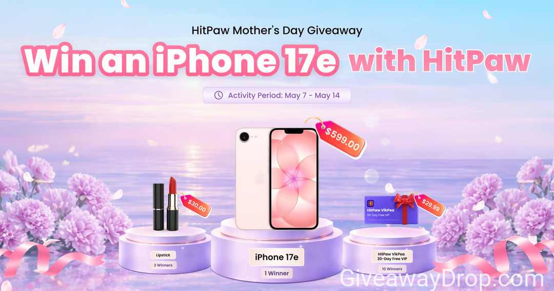 HitPaw Mother's Day Giveaway 2026