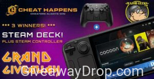 Major Geeks x Cheat Happens Steam Deck OLED + Controller Giveaway