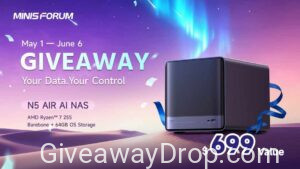 Minisforum N5 Air NAS Giveaway