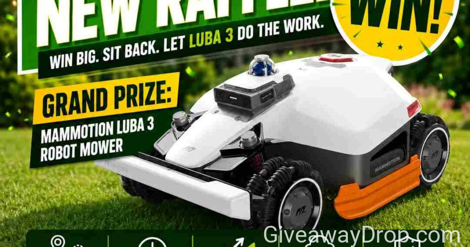 Mowing Magic Robot Mower Giveaway