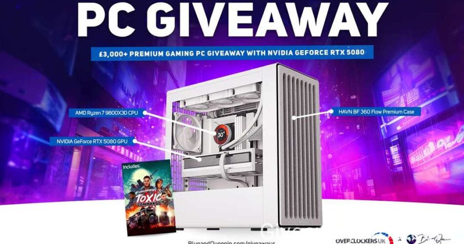 Premium £3000 Gaming PC Giveaway