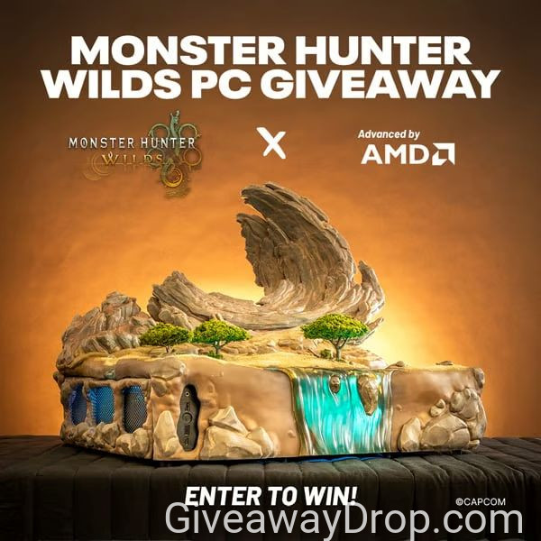 Skytech Gaming x AMD: Custom Monster Hunter Wilds PC Giveaway