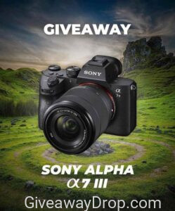 Sony Alpha a7 III Camera Bundle Giveaway