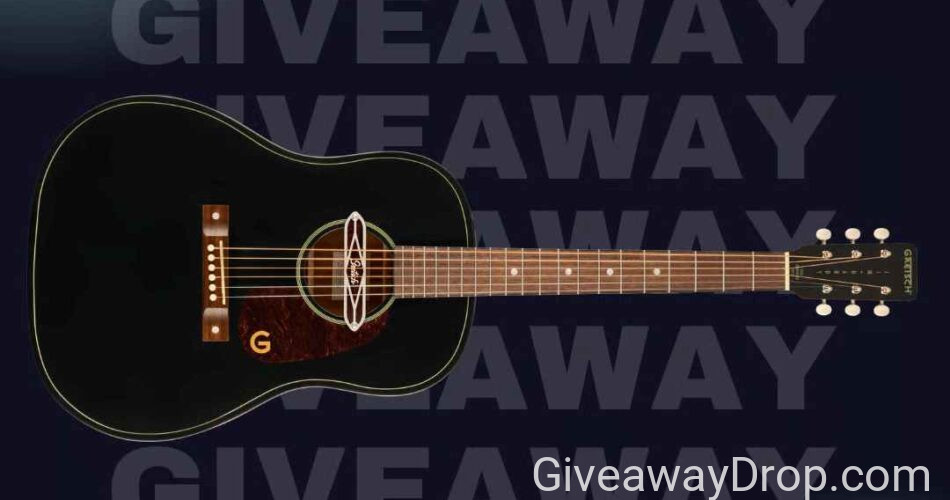 Win a Gretsch Deltoluxe Dreadnaught Acoustic Guitar