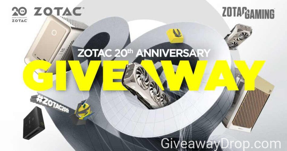 Zotac 20th Anniversary Giveaway Phase I