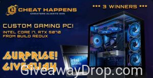 Cheat Happens: Build Redux Custom Gaming PC Giveaway