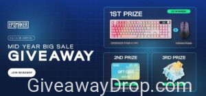 Epomaker Mid-Year Big Sale Giveaway 2026