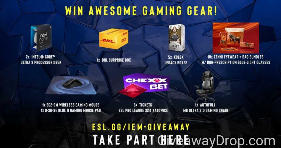IEM Cologne Major 2026 Giveaway