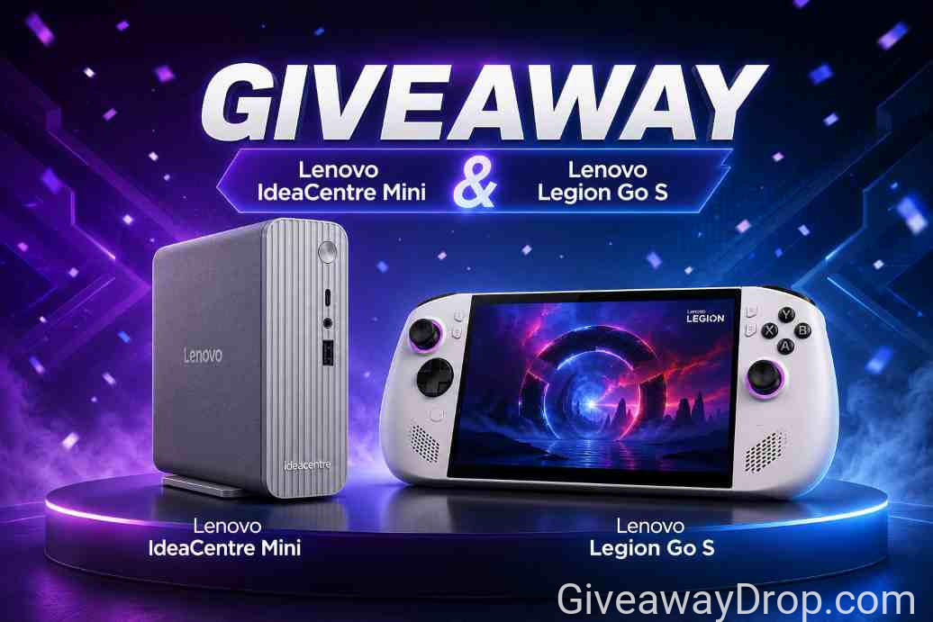 Lenovo IdeaCentre Mini & Lenovo Legion Go S Giveaway